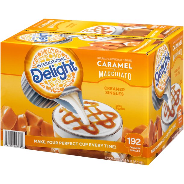 International Delight Caramel Macchiato Coffee Creamer Singles (192 ct.)