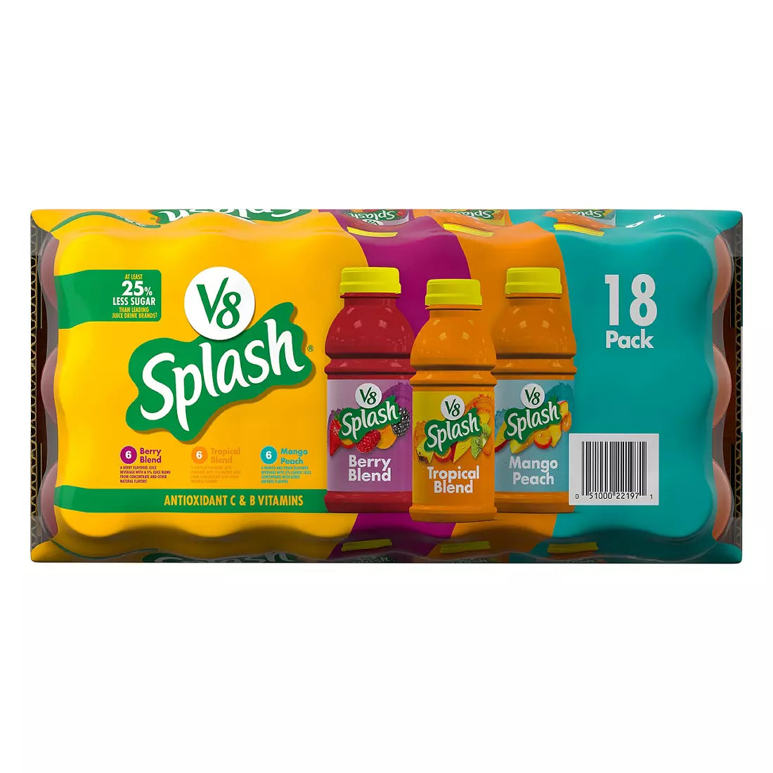 V8 Splash Juice Variety Pack, 18 ct.