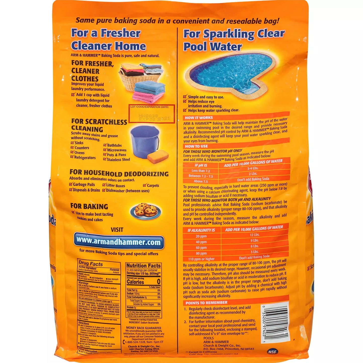 Arm & Hammer Pure Baking Soda (15 lbs.)