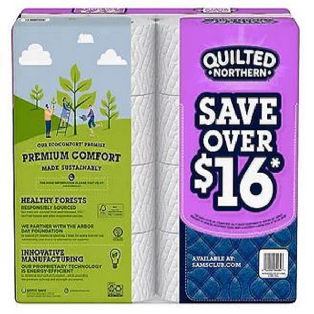 Quilted Northern Ultra Soft and Strong Toilet Paper (271 sheets/roll, 32 ct.)