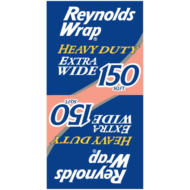 Reynolds Wrap 18" Heavy Duty Aluminum Foil (150 sq. ft./roll, 2 rolls)