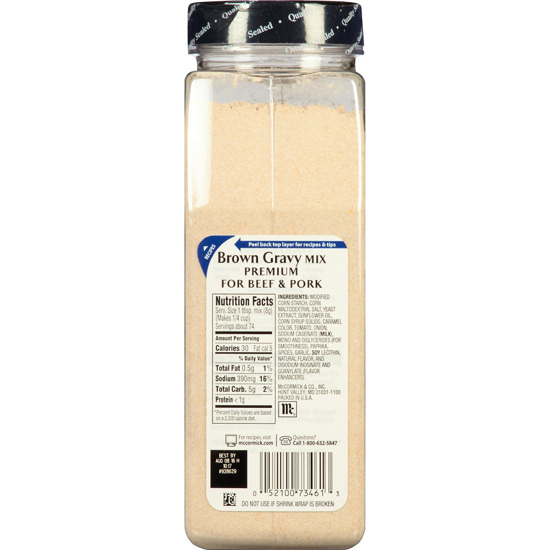 McCormick Premium Brown Gravy, 21 oz.