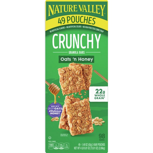 Nature Valley Oats 'n Honey Crunchy Granola Bars (49 pk.)