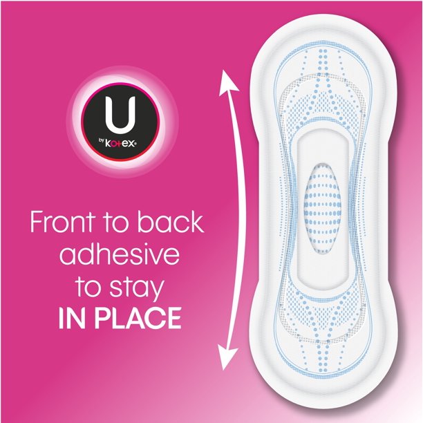 U by Kotex Security Ultra Thin Pads, Regular, Unscented (120 ct.)