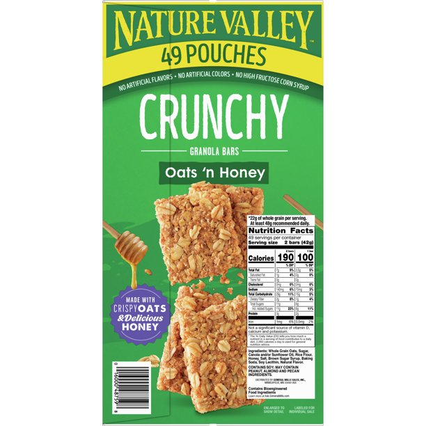 Nature Valley Oats 'n Honey Crunchy Granola Bars (49 pk.)