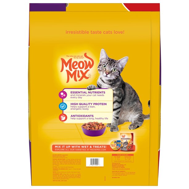 Meow Mix Original Choice Dry Cat Food, 30 Pounds