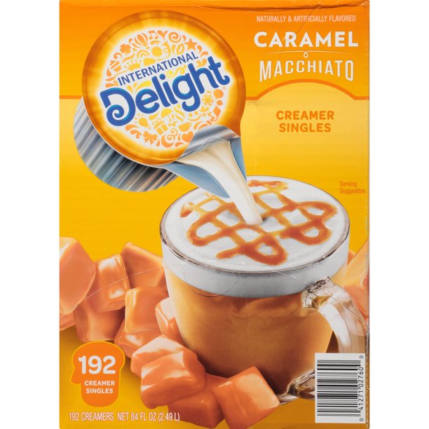 International Delight Caramel Macchiato Coffee Creamer Singles (192 ct.)