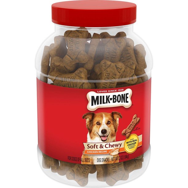 Milk-Bone Soft & Chewy Dog Snacks, Chicken Recipe (37 oz.)