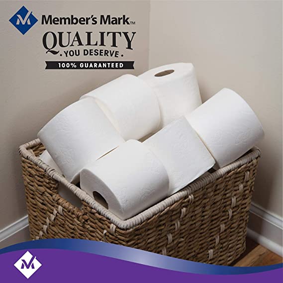 Member's Mark Ultra Premium Soft and Strong Toilet Paper, 2-Ply (235 sheets, 45 rolls)