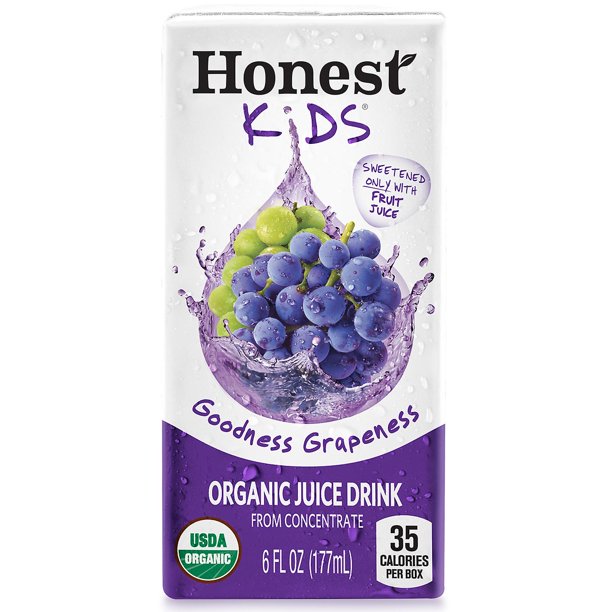 Honest Kids Organic Fruit Juice Drink Boxes Variety Pack (6 oz., 40 pk.)