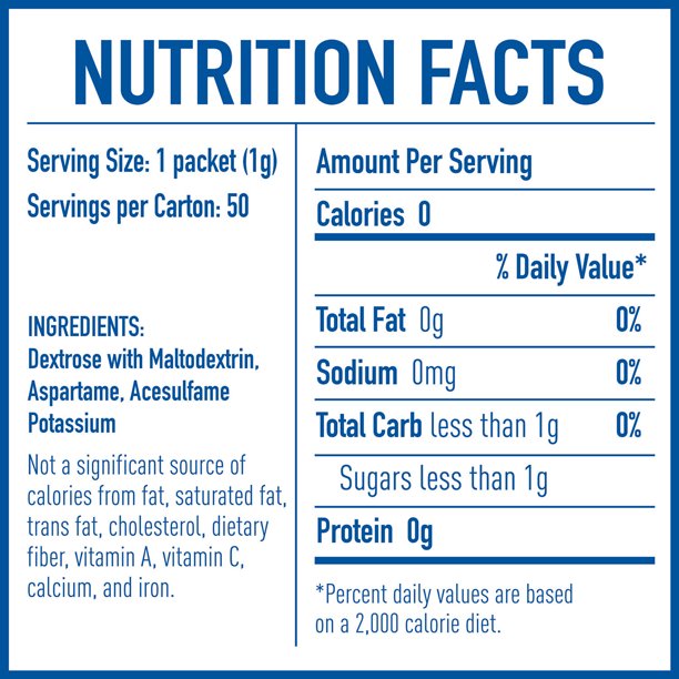 Equal Zero Calorie Sweetener (1,000 ct.)