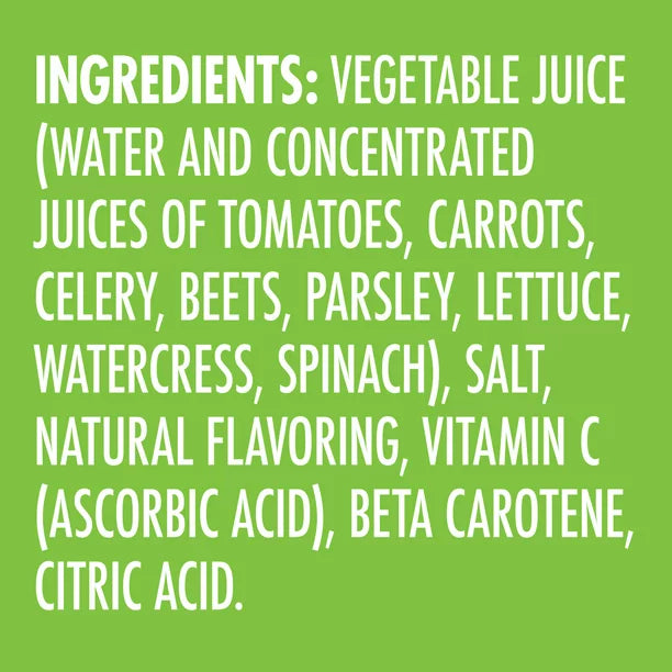 V8 Original 100% Vegetable Juice, 5.5 FL OZ Can (Pack of 24)