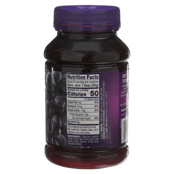 Welch's Concord Grape Jelly (30 oz., 2 pk.)