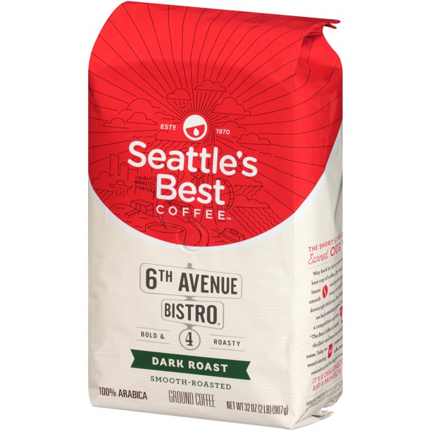 Seattle's Best Coffee 6th Avenue Bistro Ground Coffee (32 oz.)