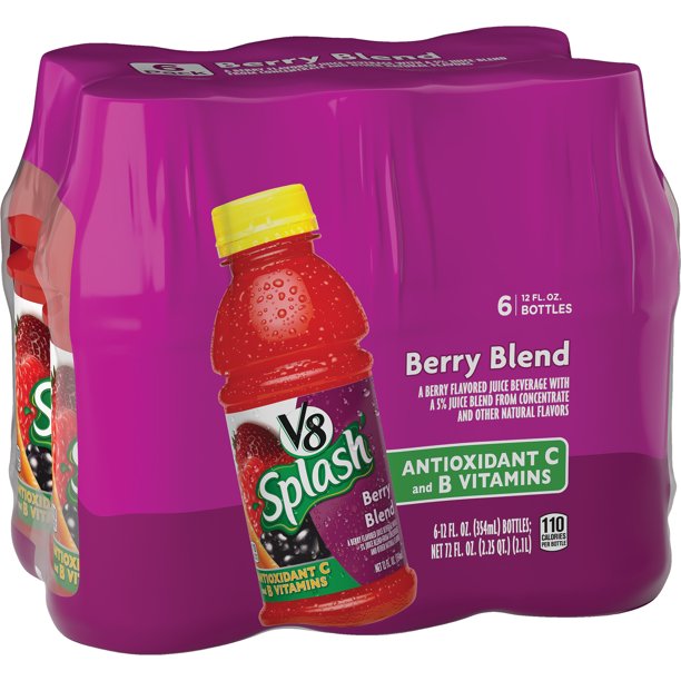 V8 Splash Berry Blend (12 fl. oz., 24 pk.)