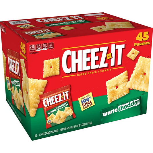 Cheez-It Crackers Individual Pouches, 45 ct.