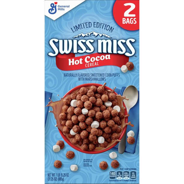 Swiss Miss Cocoa Puffs Hot Cocoa Cereal (2 pk.)