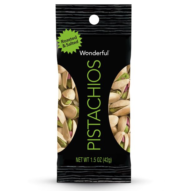 Wonderful Pistachios, Roasted and Salted (1.5 oz., 24 ct.)