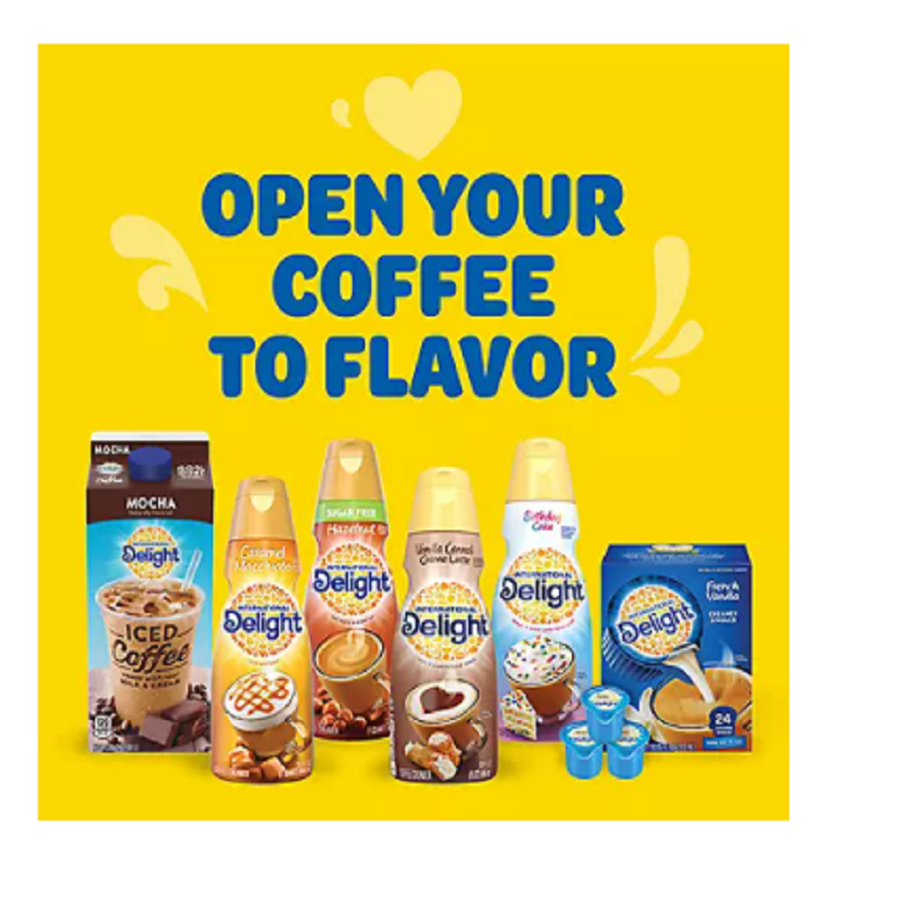 International Delight Hazelnut Coffee Creamer Singles (192 ct.)