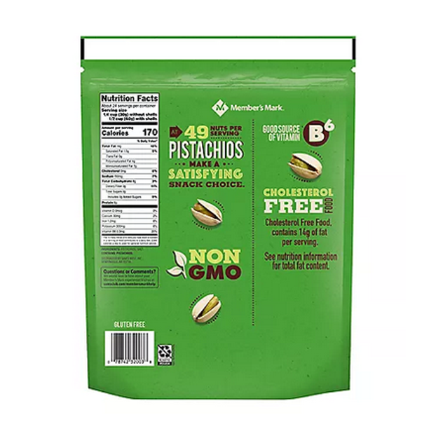 Member's Mark Roasted & Salted Pistachios (48 oz.)