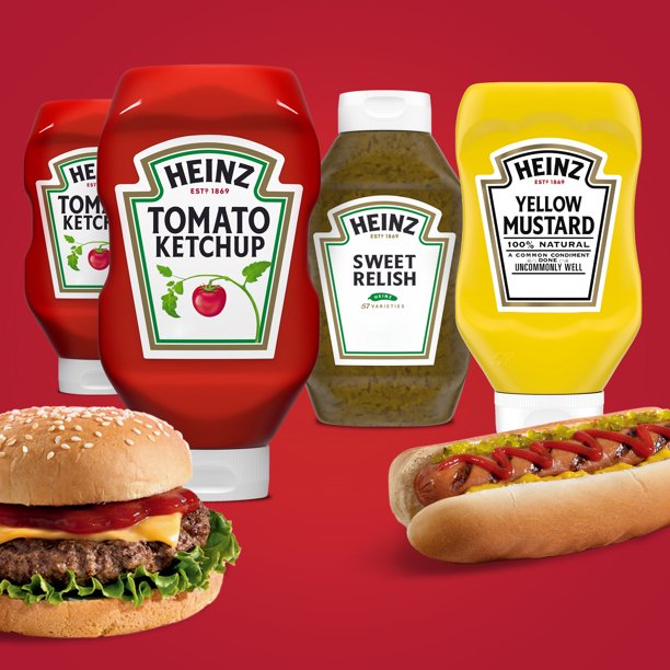 Heinz Condiments Picnic Variety Pack with Ketchup, Mustard and Relish (4 pk.)