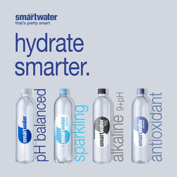 Glaceau SmartWater (1 L., 15 pk.)