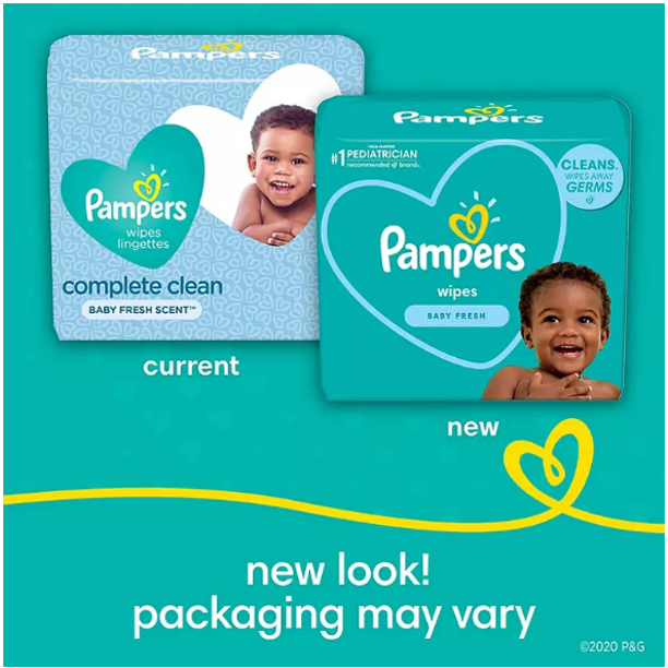 Pampers Scented Baby Wipes, Baby Fresh, 13 Pop-Top Packs (1040 ct.)