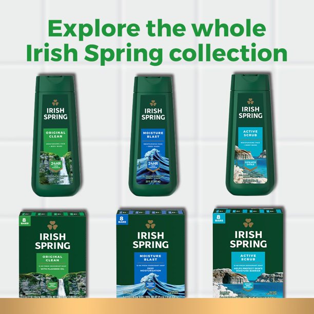 Irish Spring Body Wash for Men, Original Clean (30 fl. oz., 2 pk.)