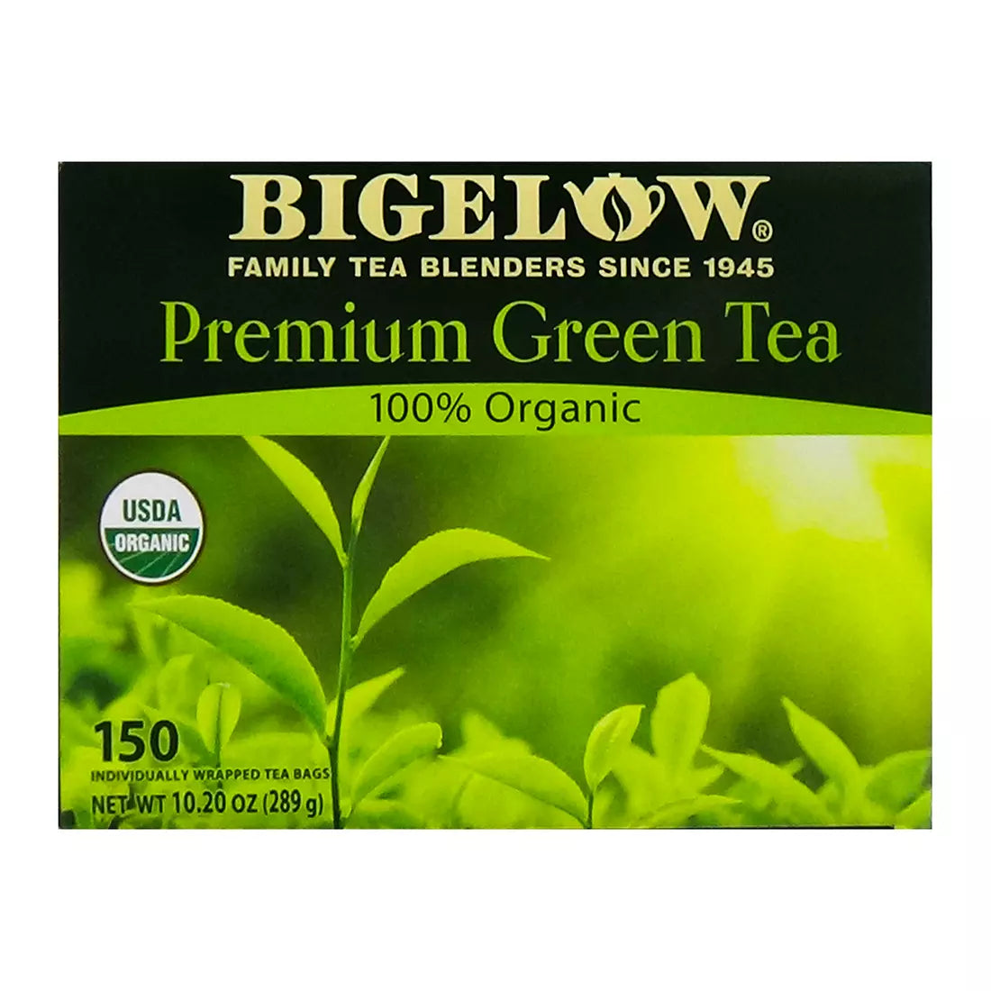 Bigelow 100% Organic Premium Green Tea, 150 ct.