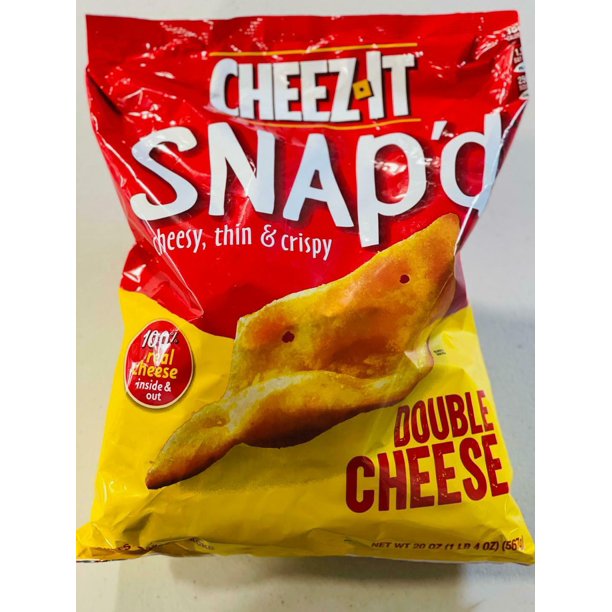 Cheez-It Snapd Double Cheddar, 20 oz.