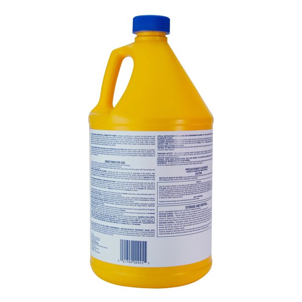 Zep Commercial Anti-Bacterial Disinfectant and Cleaner with Lemon (1gal.)