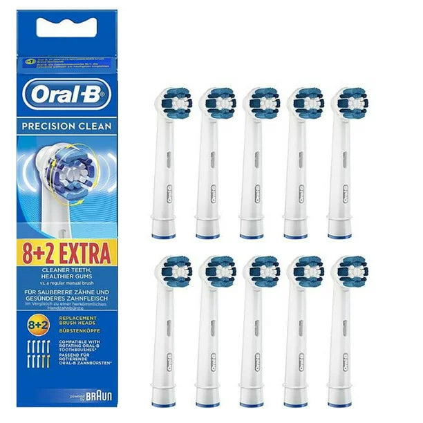 Oral-B Cross Action Electric Toothbrush Replacement Brush Heads, 10 ct.