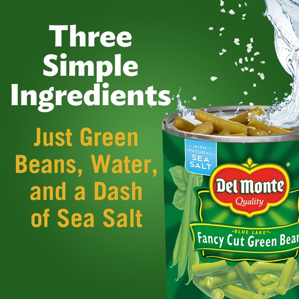 Del Monte Fancy Cut Green Beans (101 oz.)