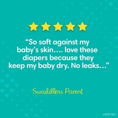 Pampers Swaddlers Diapers, Size 2 (12-18 Pounds), 180 Count