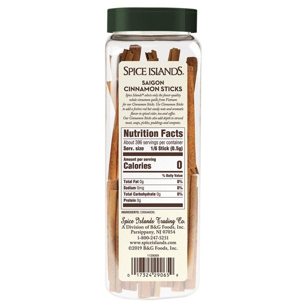 Spice Islands Saigon Cinnamon Sticks (7 oz.)